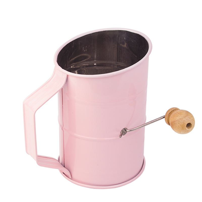 Flour Sifter Wood Handle