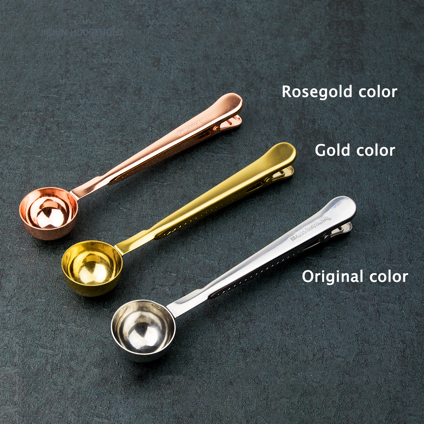 Measuring Spoon With Clip Coffee Spoon