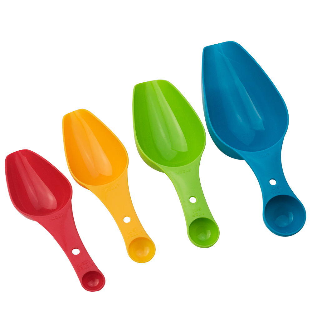 Measuring Scoops 4 PCS Plastic