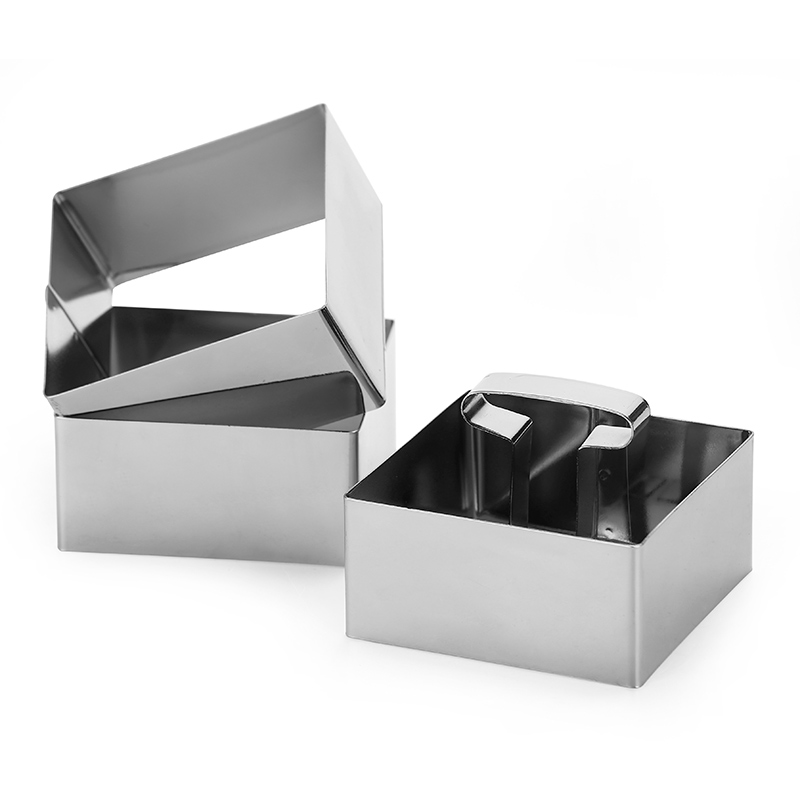 Dessert Square Rings 4 PCS Set