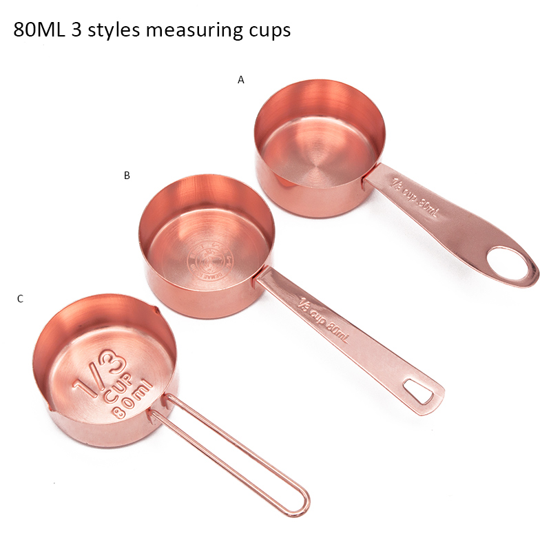 80ML Measuring Cups 3 Styles