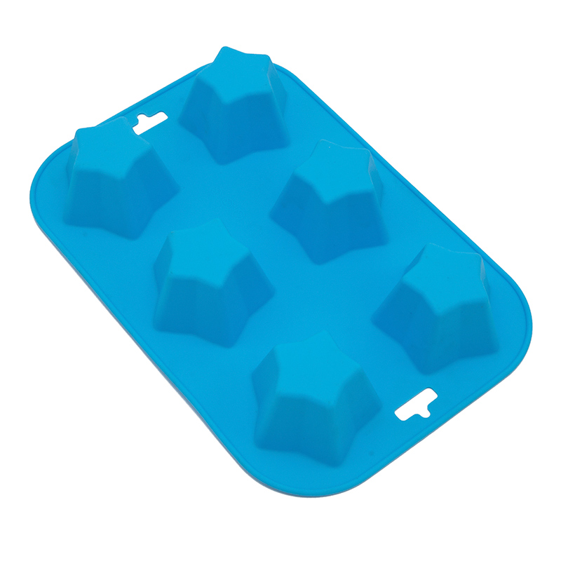 Merry Christmas Theme Stars Mold Silicone