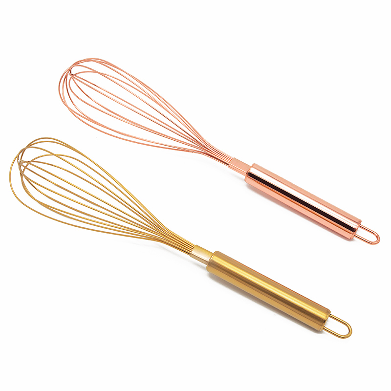 Whisk Gold and Rose Gold Plating