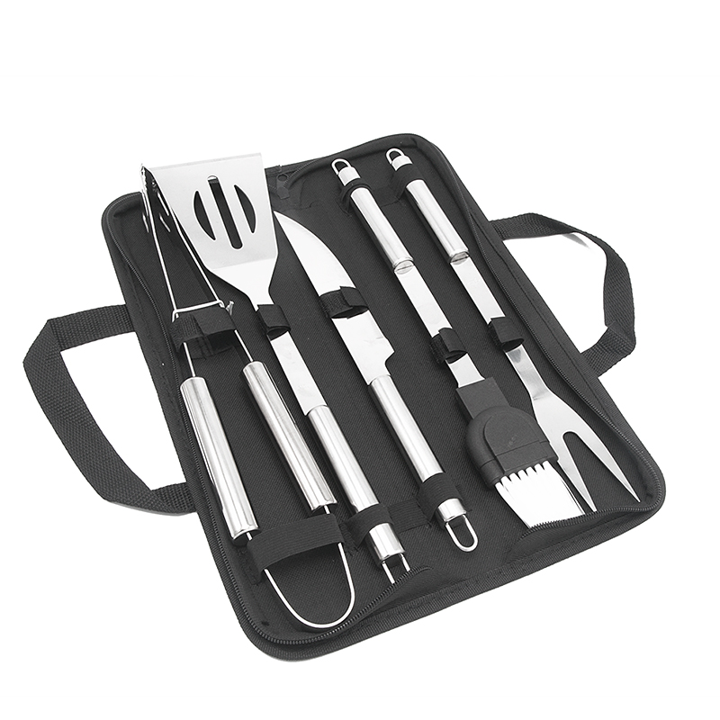 BBQ Tools 5 PCS Set With Bag