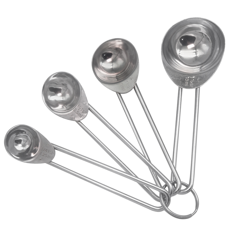 Measuring Spoons 4 PC Stainless Steel