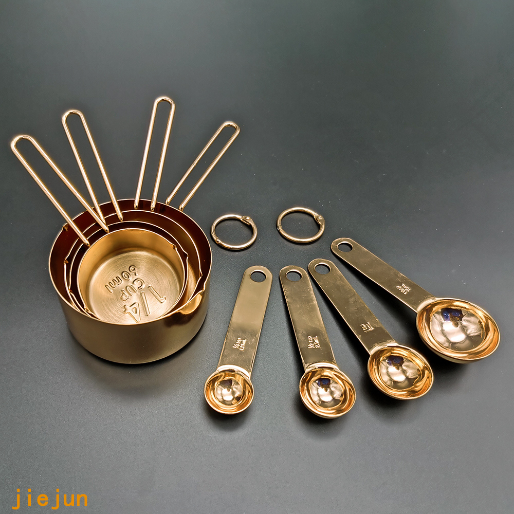 8PCS Measuring cups and Spoons set