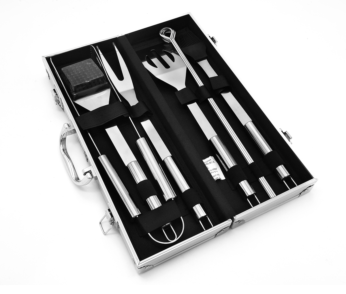 12PCS BBQ SET with Aluminium case