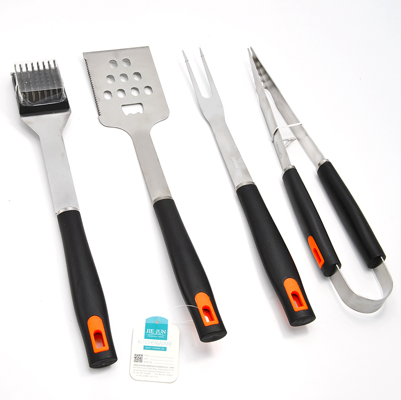 4PCS BBQ set PP handle