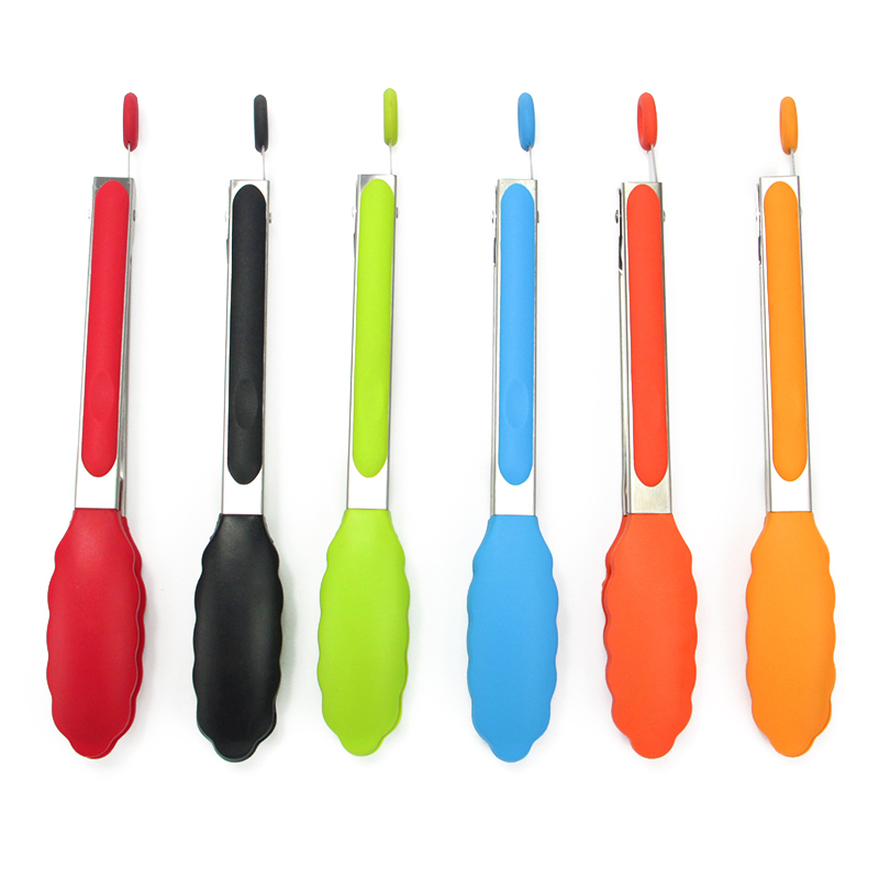 9 inch Silicone Food Tongs