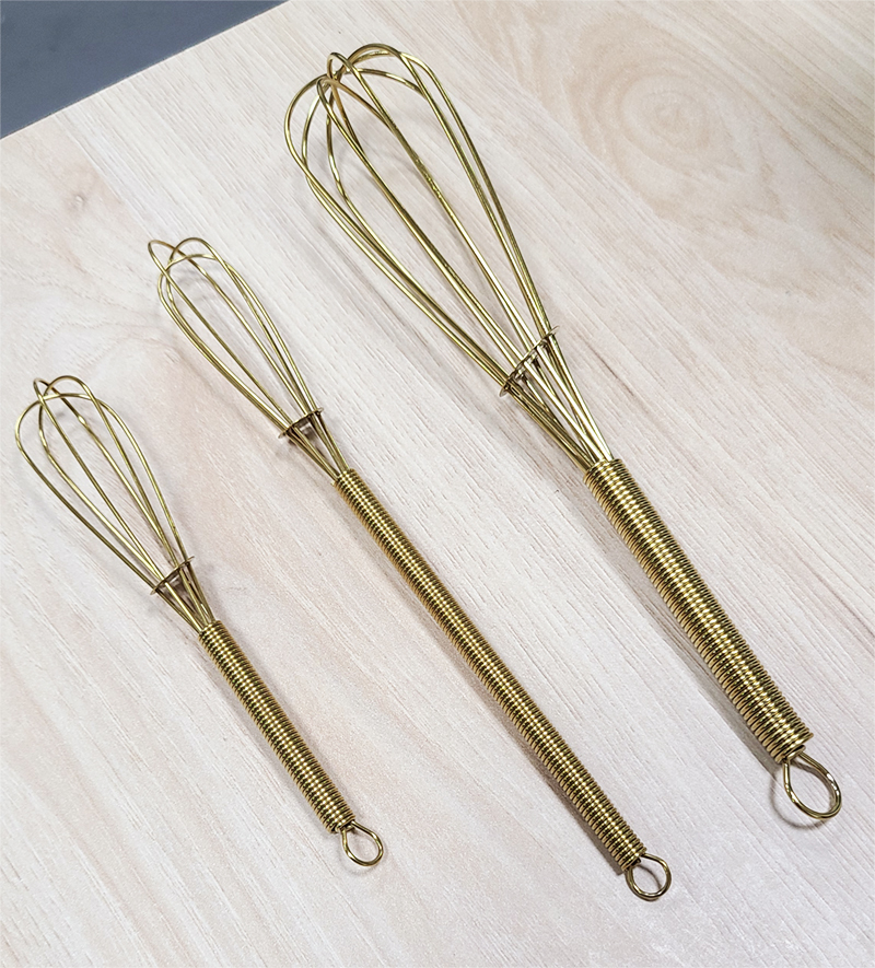 full stainless steel whisk