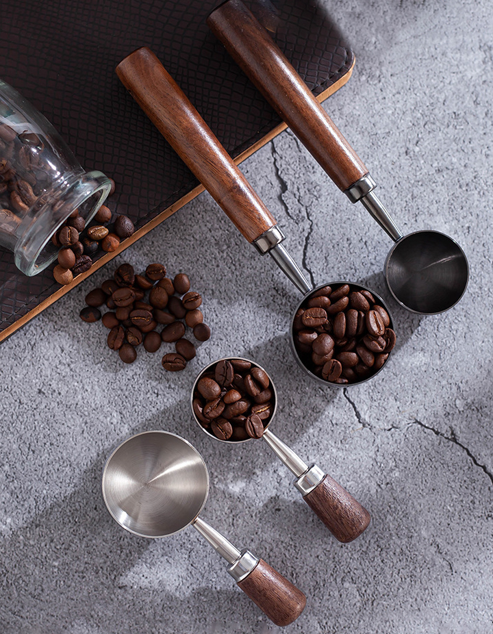 30ML,15ML Coffee Spoon Normal/Short Handle Black,Silver